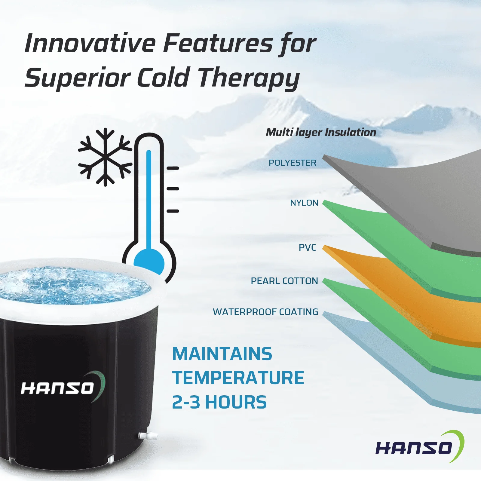 Hanso Ice Bath tub